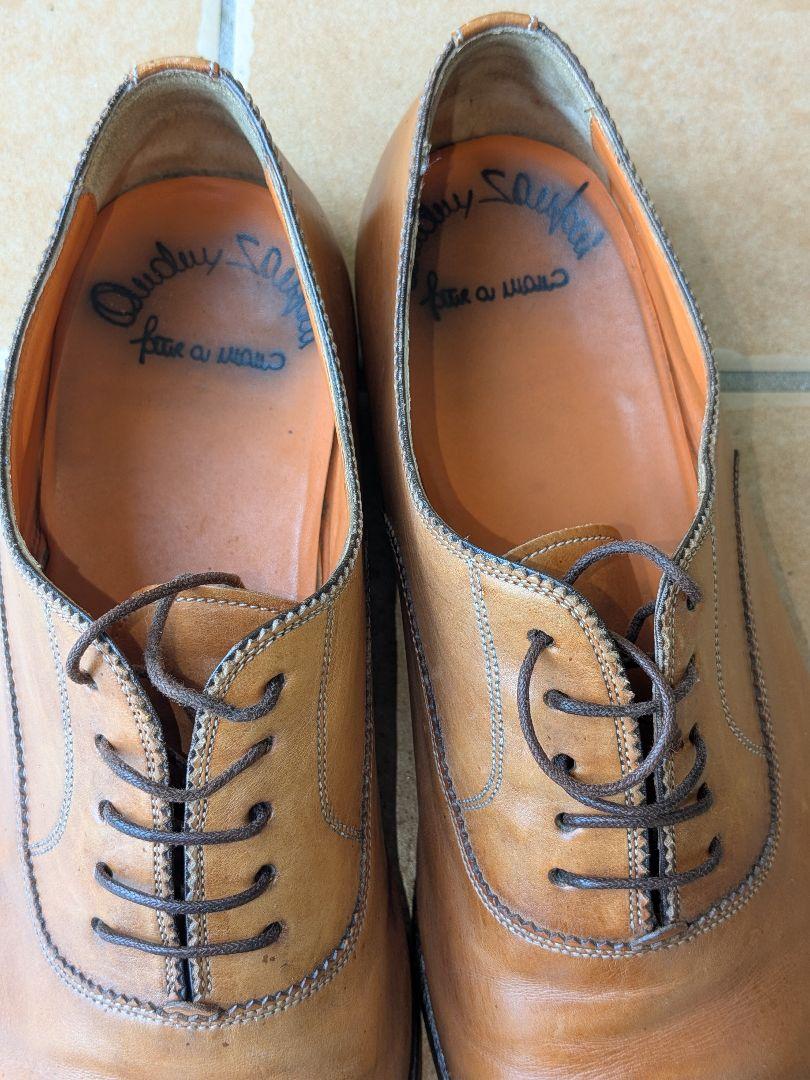 イタリア製【高級靴】SANTONI サントーニ ストレートチップ UK8.5