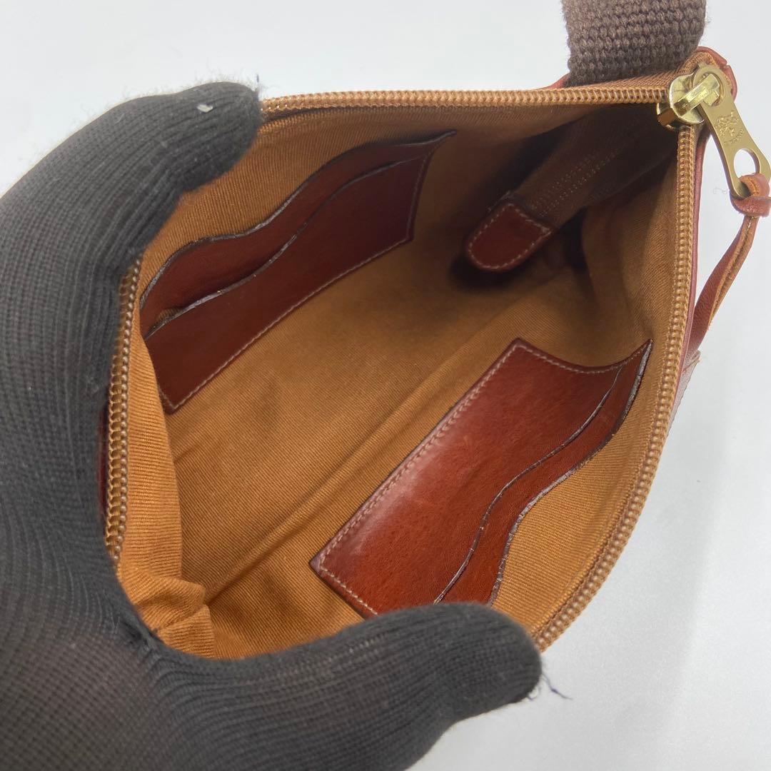 イルビゾンテ ショルダーバッグ クロスボディ レザー ヤキヌメ イタリア製 イルビゾンテ ショルダーバッグ クロスボディ レザー ヤキヌメ イタリア製