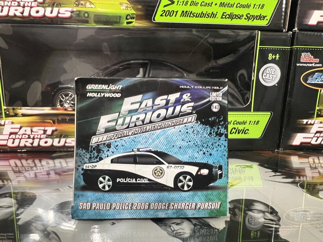 ミニカー GREENLIGHT FAST&FURIOUS POLICE CHARGER