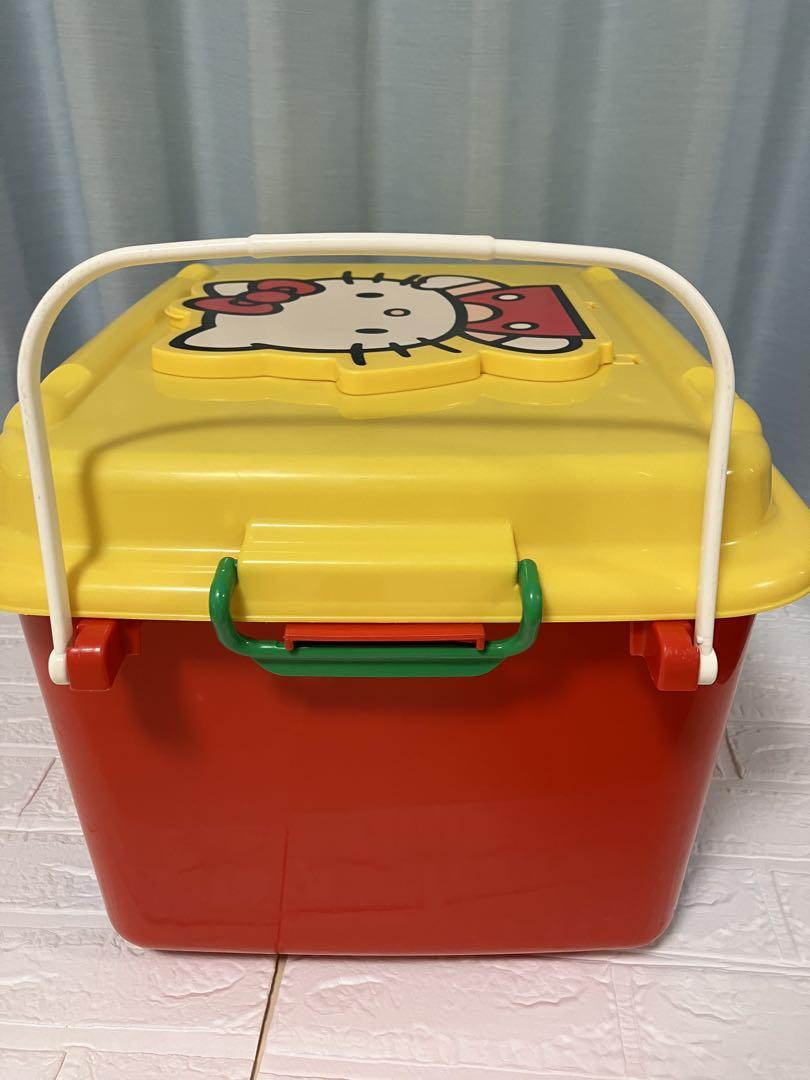 【平成レトロ】ハローキティ　おもちゃ箱　収納ケース　衣装ケース　レトロ　コンテナ