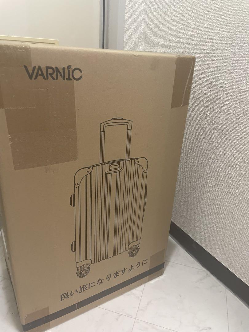 スーツケース40.5L/キャリーケース/銀/360℃回転/機内持込/新品未開封