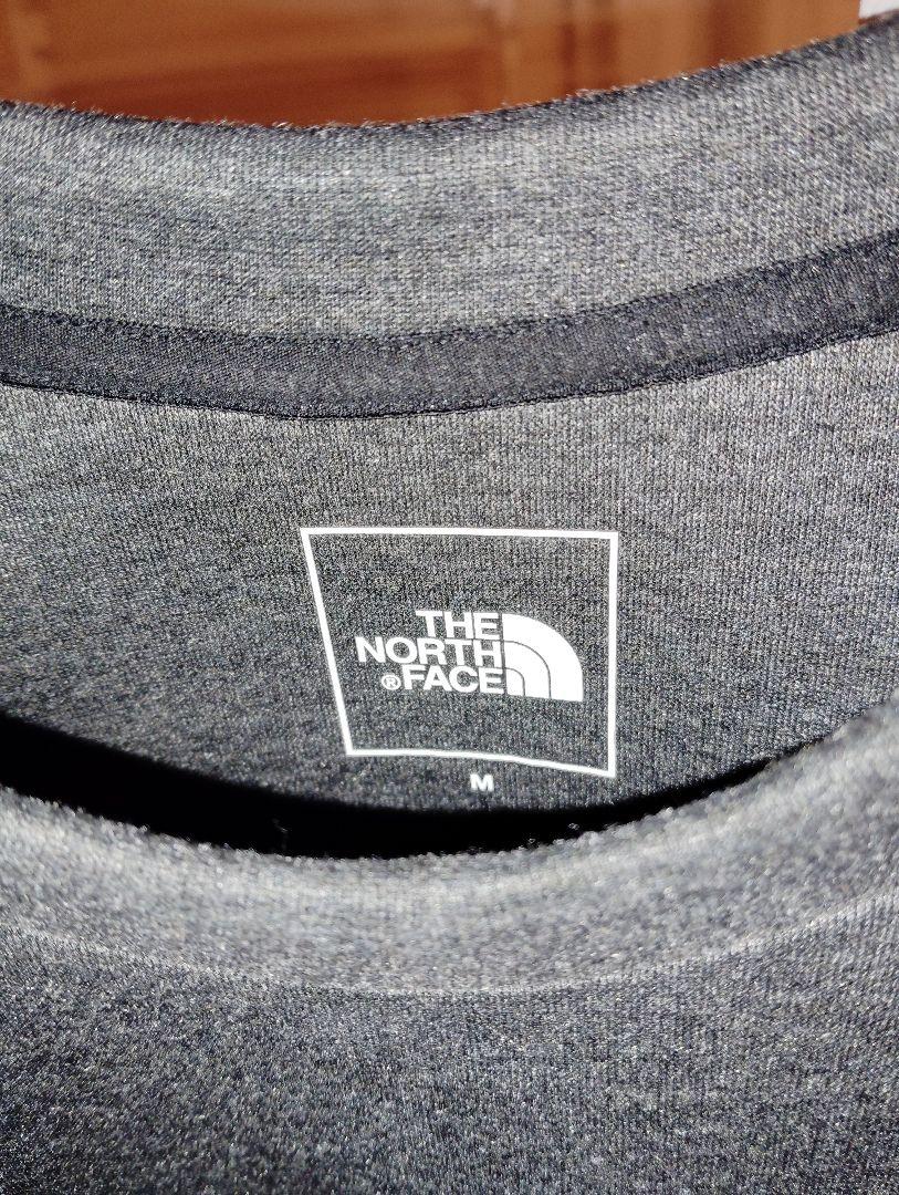 THE NORTH FACE テックエアースウェットクルー　チャコールグレー M