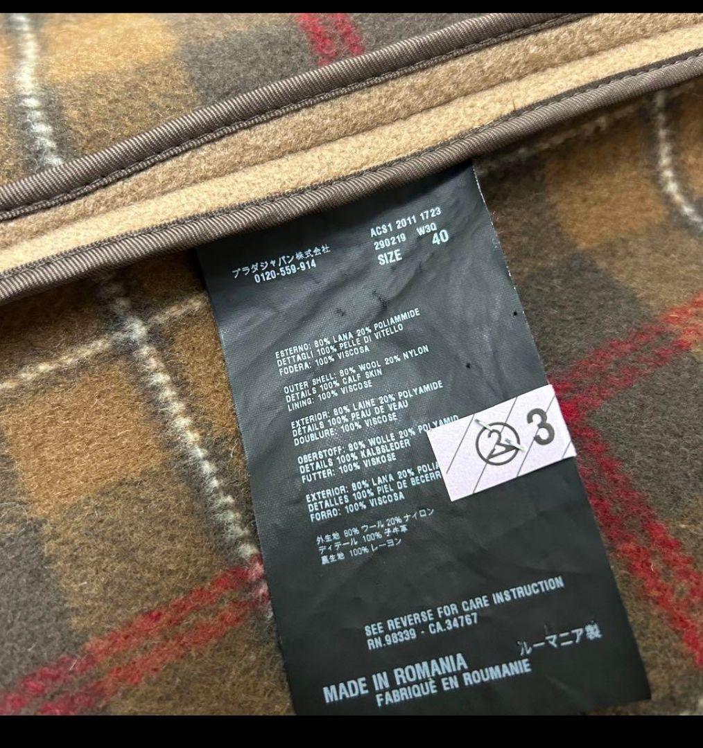 専用 【美品】プラダスポーツ 40 L ポンチョ ケープ ダッフルコート ベージ