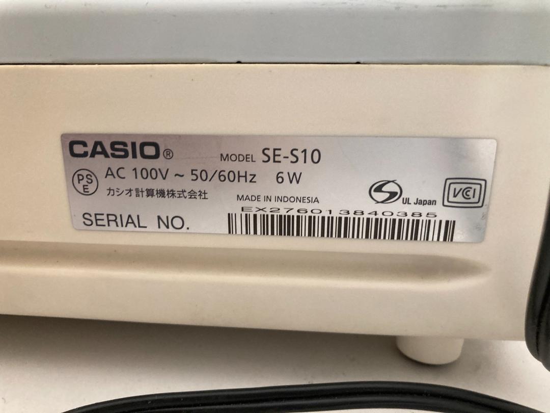 CASIO 電子レジスター 小型ドロアタイプ SE-S10
