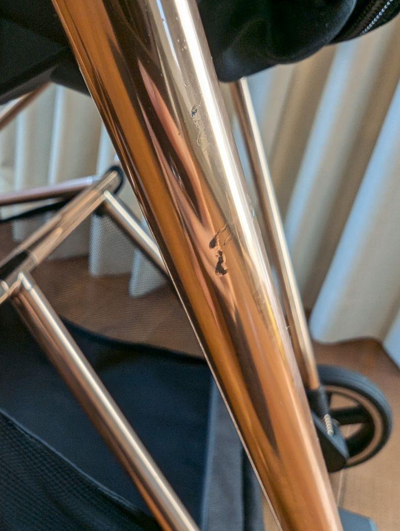Cybex Mios ローズゴールド　ベビーカー 取扱説明書付き
