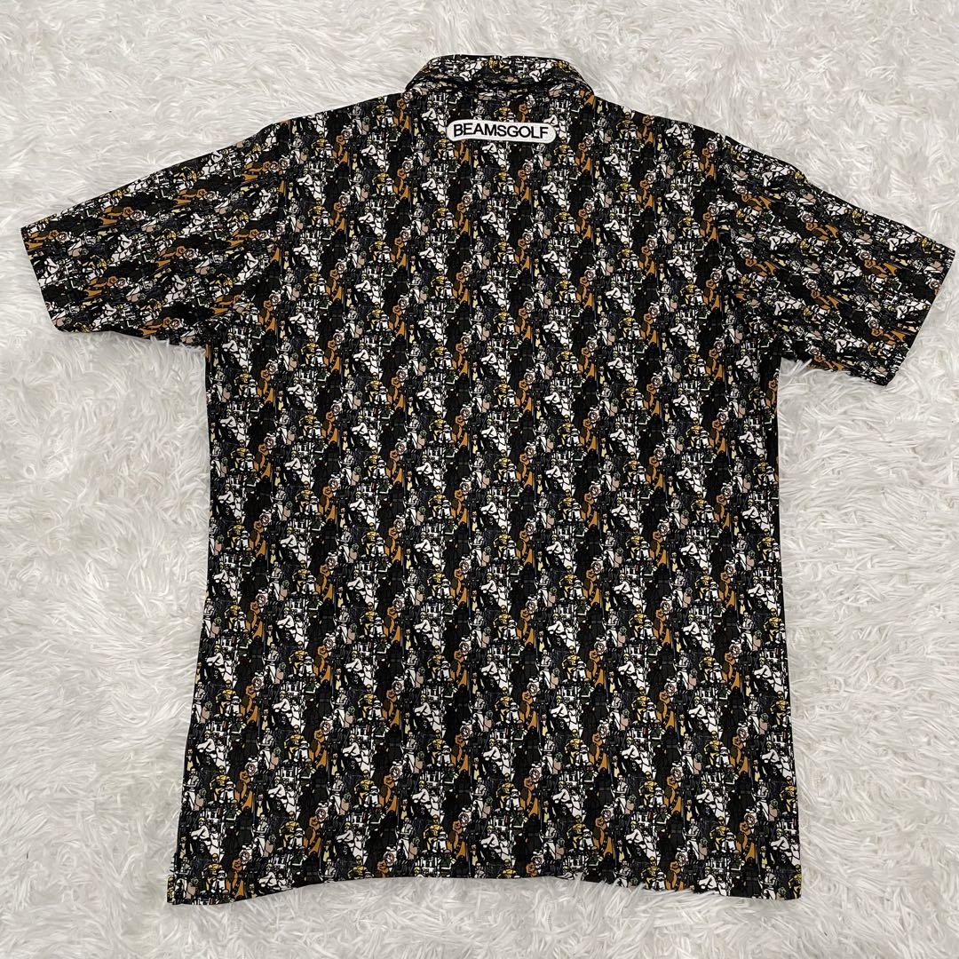 BEAMS GOLF ゴルフウェア　スターウォーズ　ポロシャツ　半袖　Mサイズ