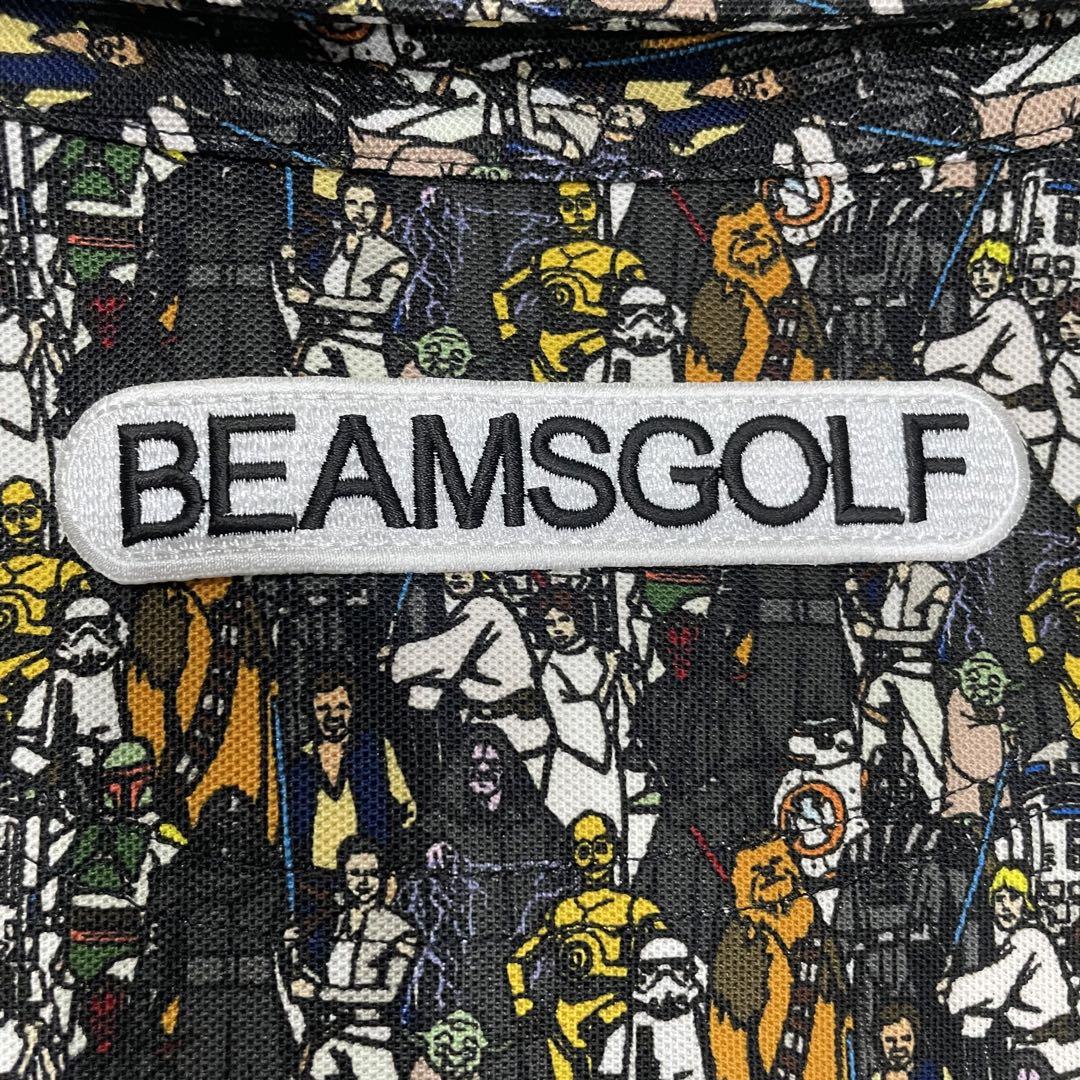 BEAMS GOLF ゴルフウェア　スターウォーズ　ポロシャツ　半袖　Mサイズ