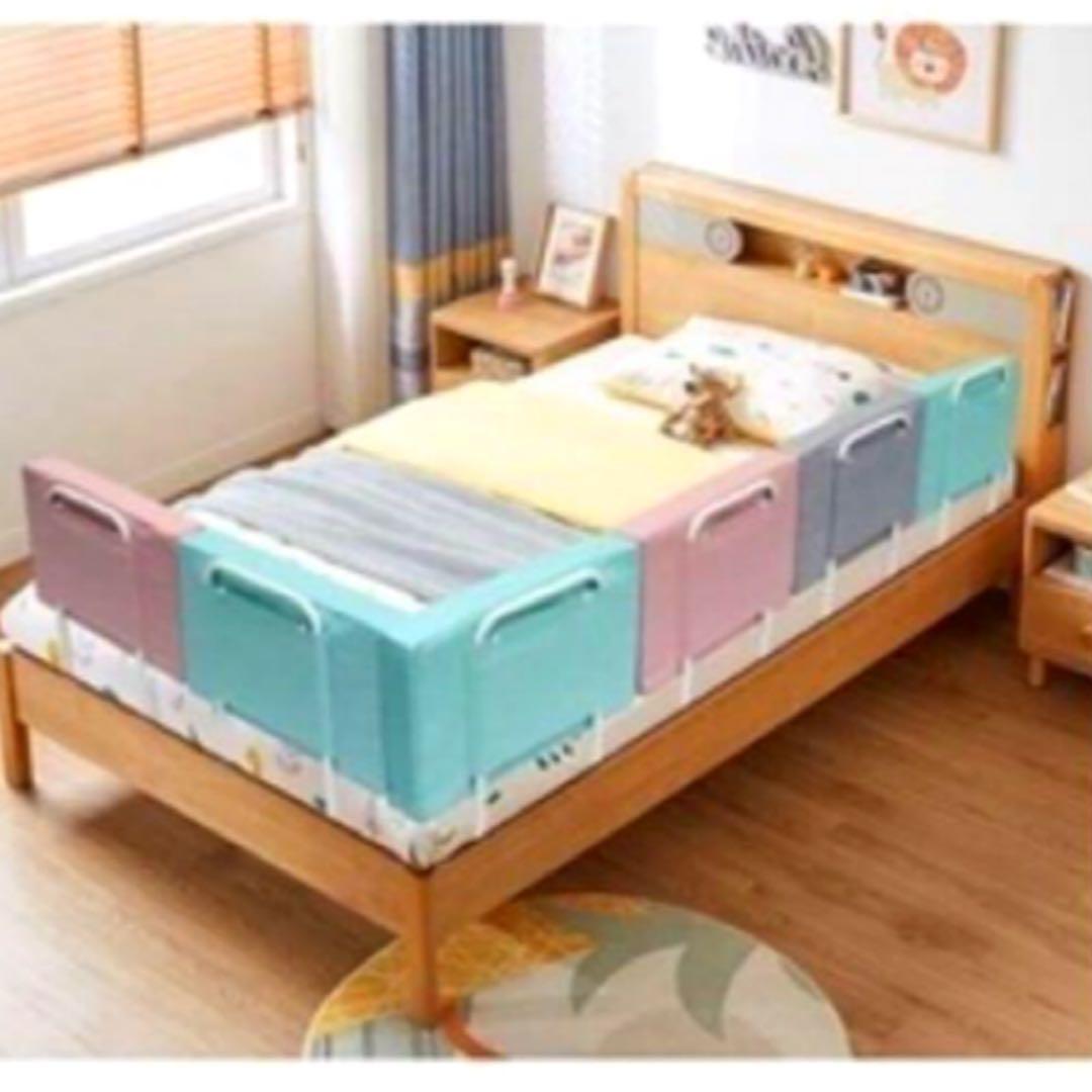 ベッドフェンス クッション ベビーガード 6個セット ピンク ベッドフェンス クッション ベビーガード 6個セット ピンク