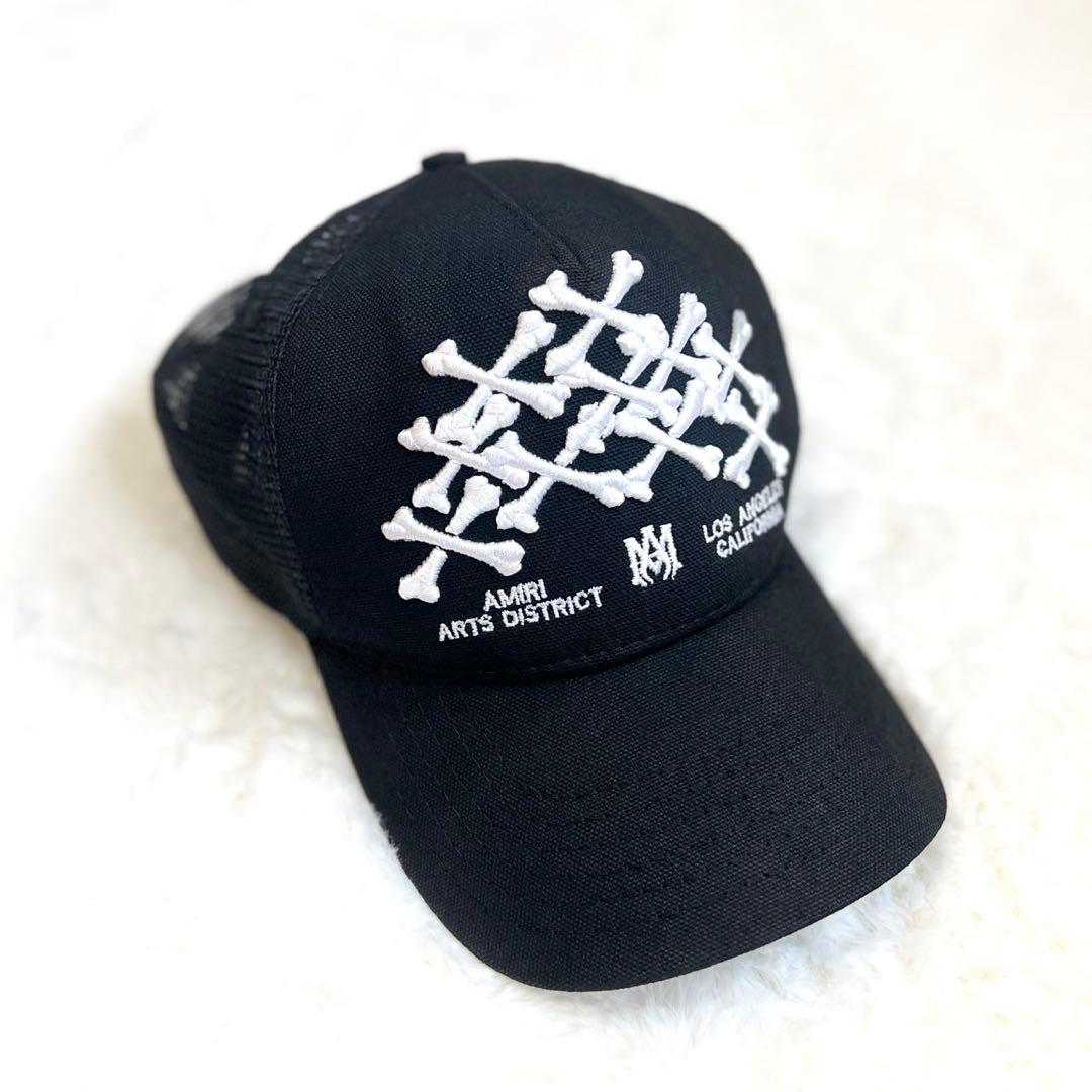 超レア! 【 AMIRI 】 BONE STOCK TRUCK CAP BK 超レア! 【 AMIRI 】 BONE STOCK TRUCK CAP BK