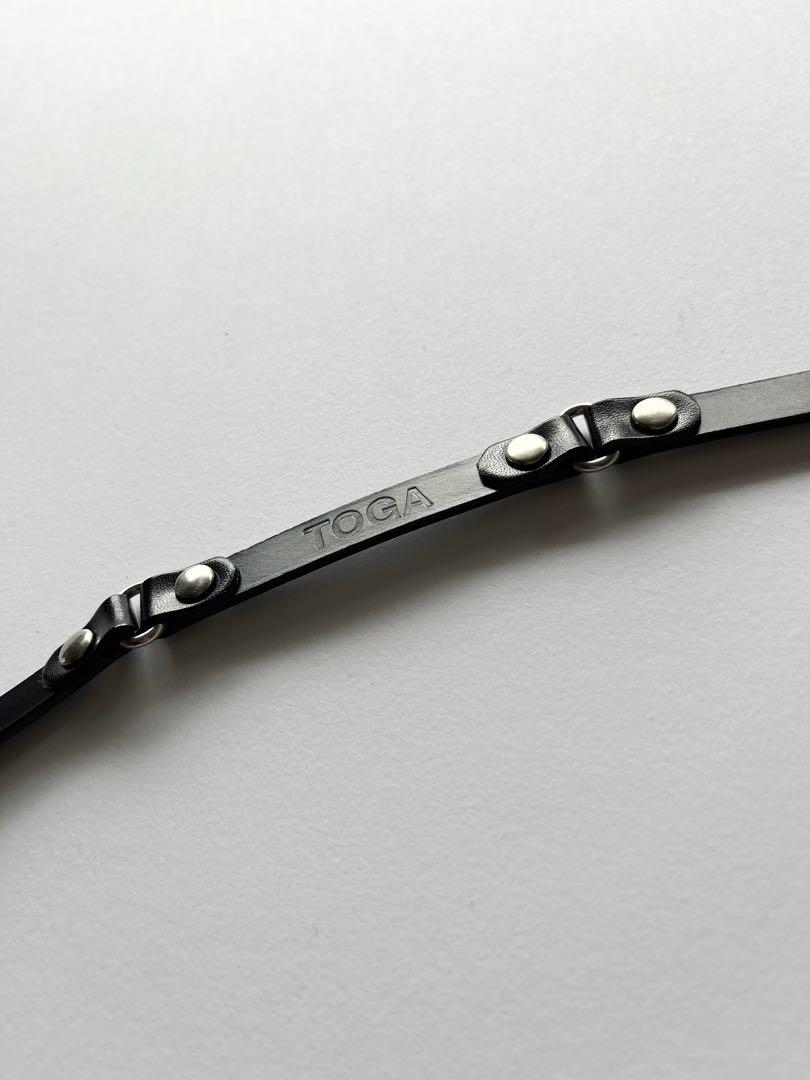 【美品】TOGA トーガ Double leather bangle