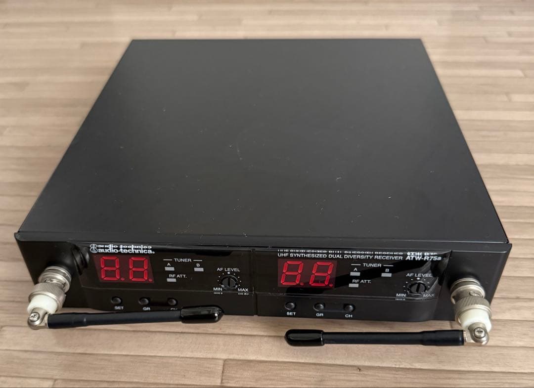 電波式　ワイヤレスマイクセット　オーディオテクニカ