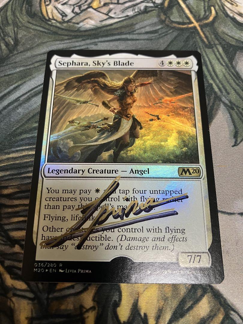 MTG 天空の刃、セファラ　アーティストプルーフ