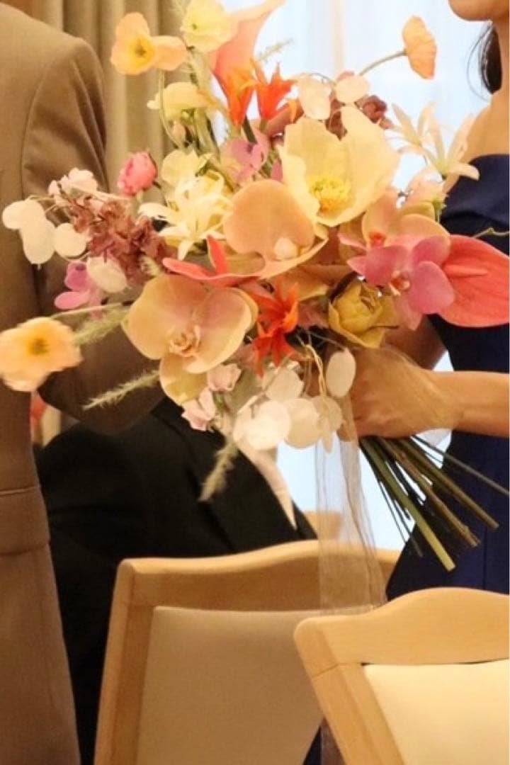 ☆安心の定価販売☆】 アーティシャルフラワー ウェディングブーケ