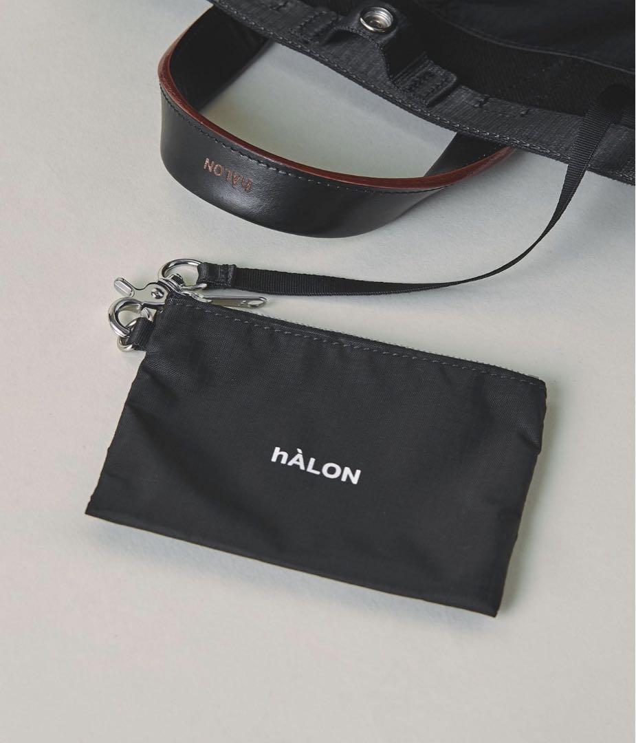美品＜hALON＞HOLIDAY MINI-TOTE/ミニ トートバッグ