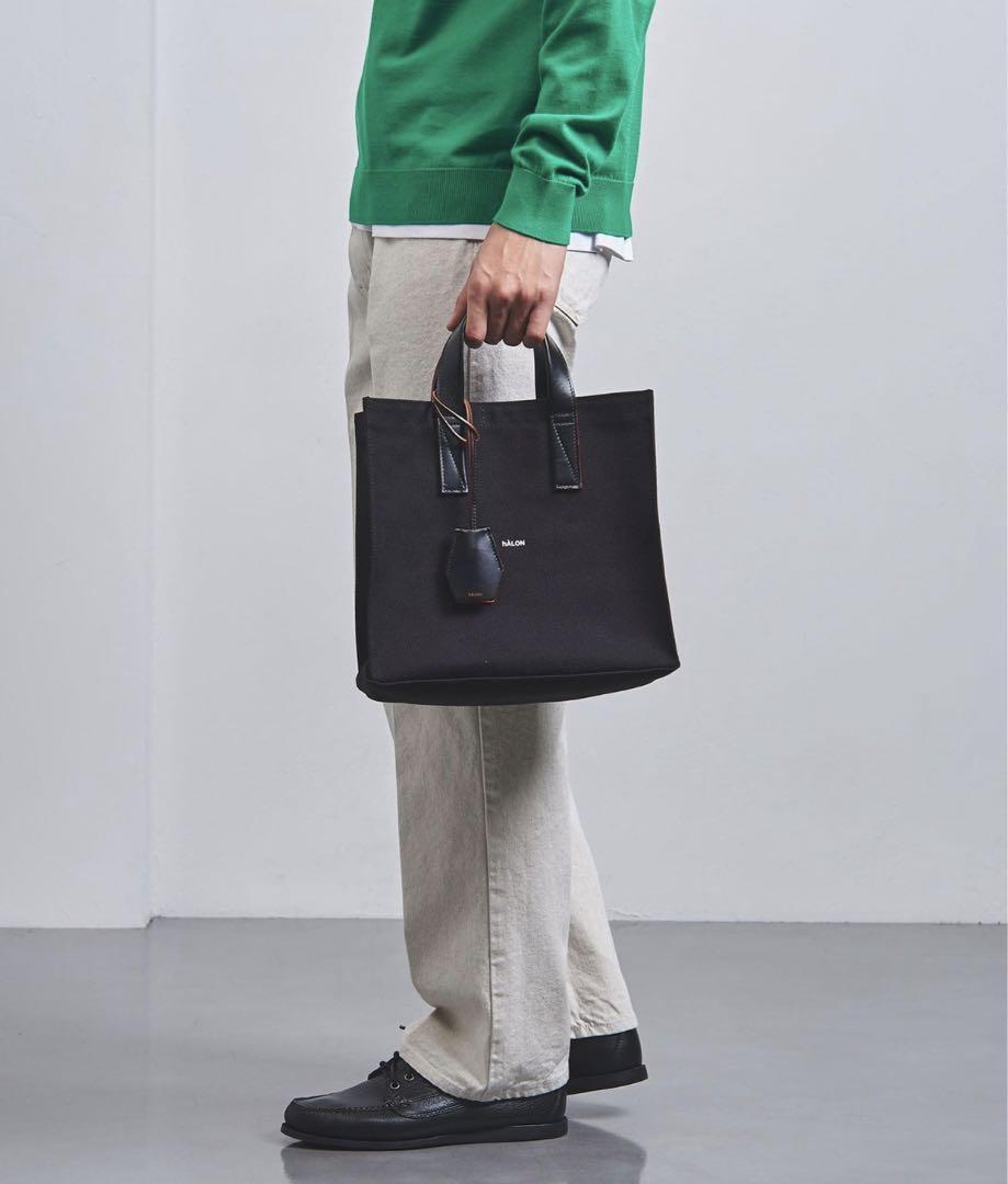 美品＜hALON＞HOLIDAY MINI-TOTE/ミニ トートバッグ