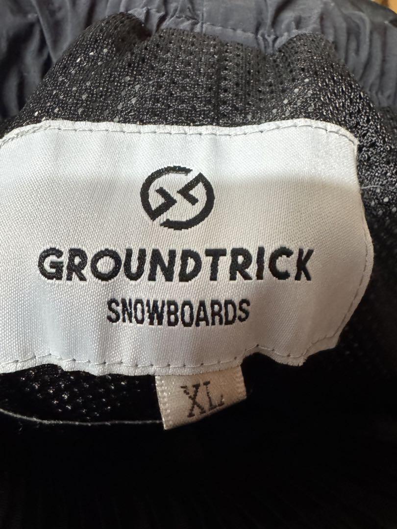 スノーボード ウェア XL 黒 GT snowboard こきっすん