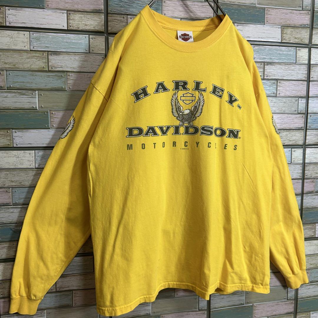 ハーレーダビッドソン　ロンT ビッグプリント