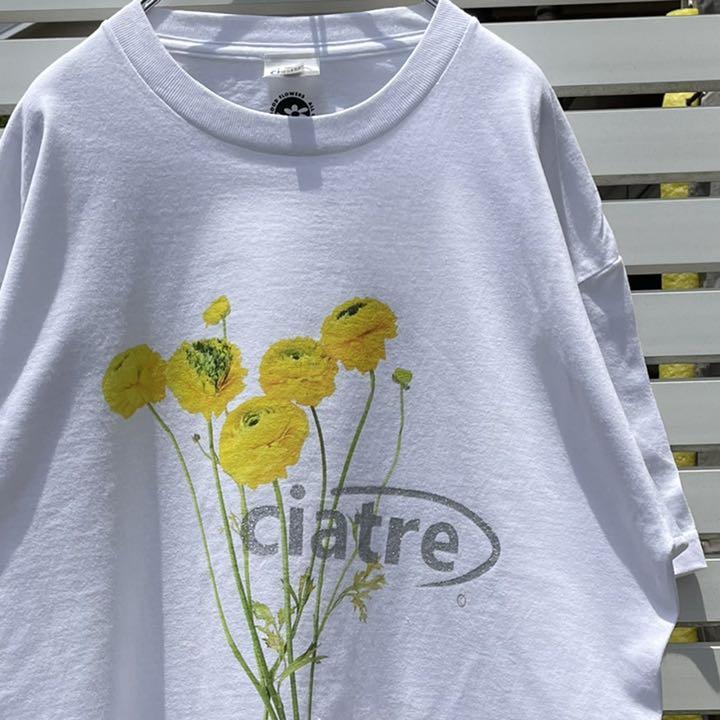 ciatre Ranunculus ラナンキュラス 大きめサイズ Tシャツ