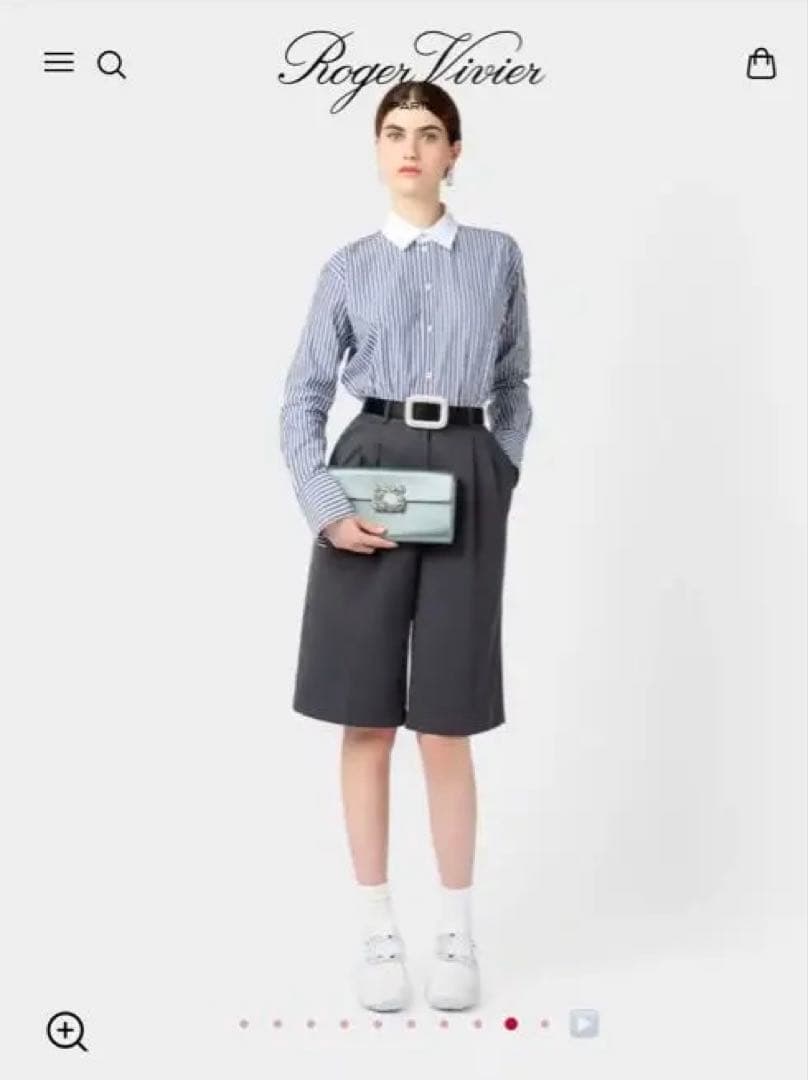 Roger Vivier ヴィヴランファブリックスニーカー