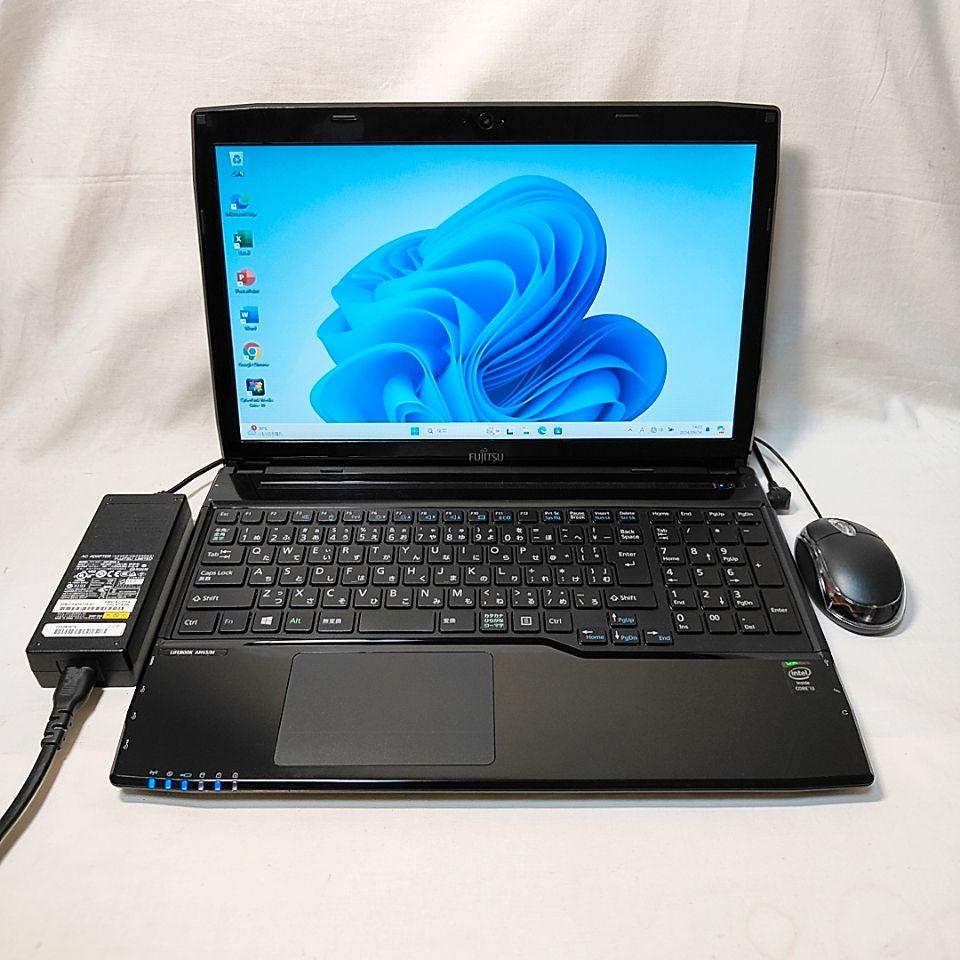 超綺麗 富士通 AH45/M Office付 ノートパソコン Lifebook 画像2