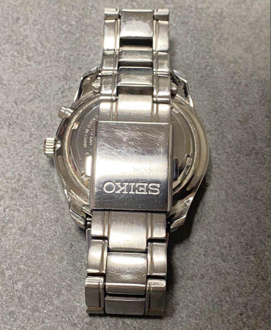 セイコーANAコラボKINETIC三針デイデイト 時計 SEIKO