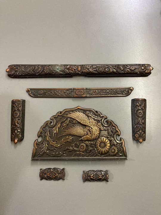 仏壇・タンス・装飾品・金属・銅・鳳凰・鳥 仏壇・タンス・装飾品・金属・銅・鳳凰・鳥