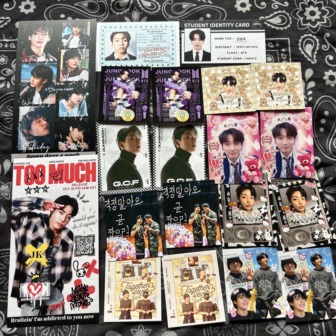 BTS韓国生産者セールフォトチケット BTS韓国生産者グクセット - メルカリ
