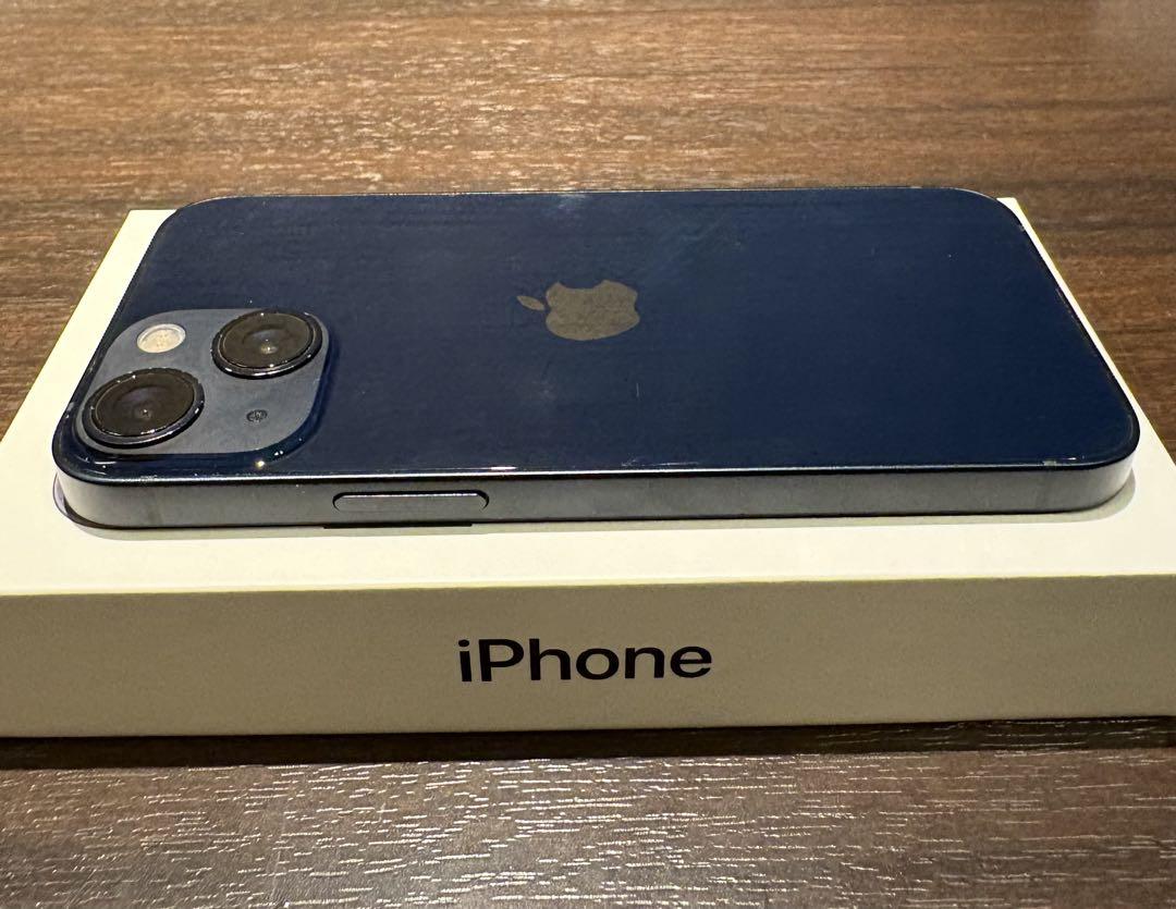 Apple iPhone 13miniブラック本体 充電ケーブル付き