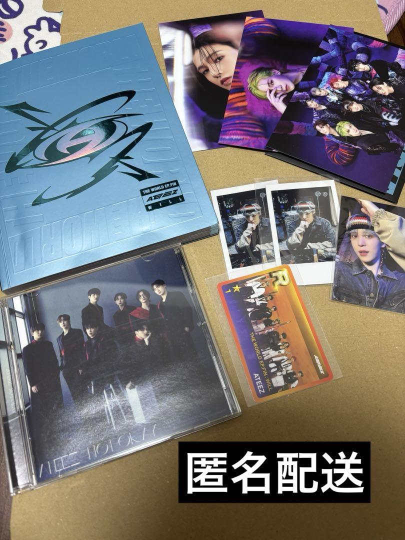 ♡不要】ATEEZ アチズ CD WILL トレカ ユノ チェキ ユンホ