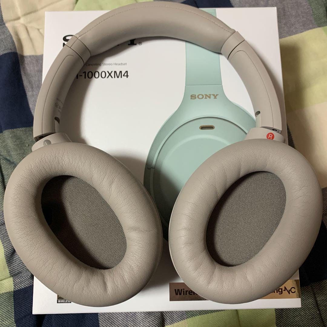 ッドホン ワイヤレスヘッドホン プラチナシルバー 保証あり HFlq7-m11265807136 WH-1000XM4 ヘッドホン