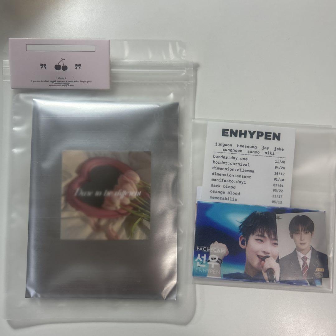 enhypen ソヌ トレカ おまけ付き enhypen desire unleash ソヌ トレカ おまけ付き - メルカリ