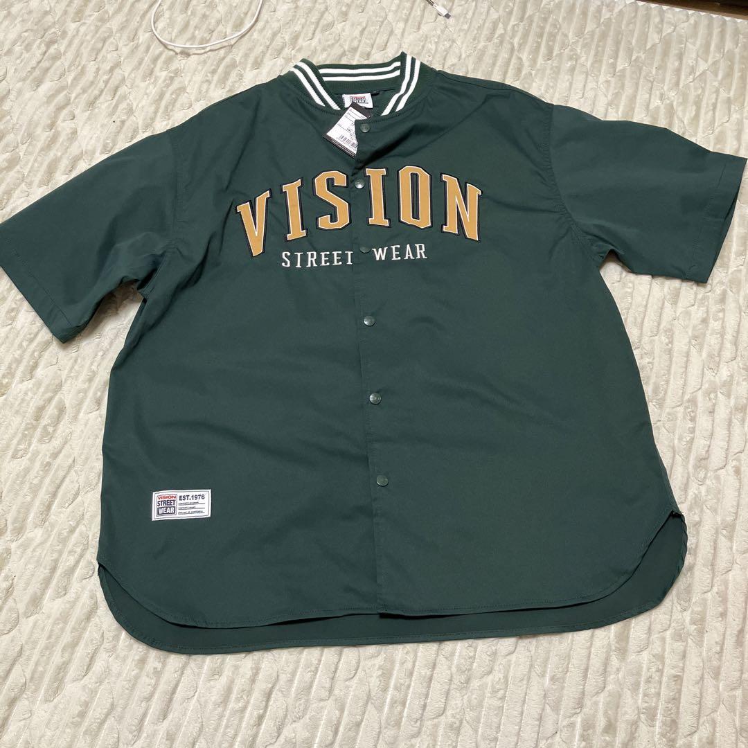 VISION STREET WEAR グリーン L