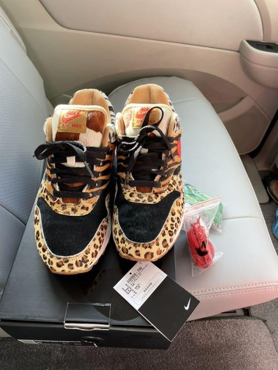 定番送料無料 美品 ATMOS NIKE AIR MAX 1 DLX ANIMAL PACK 1glki-m11269850956 100%新品最新作