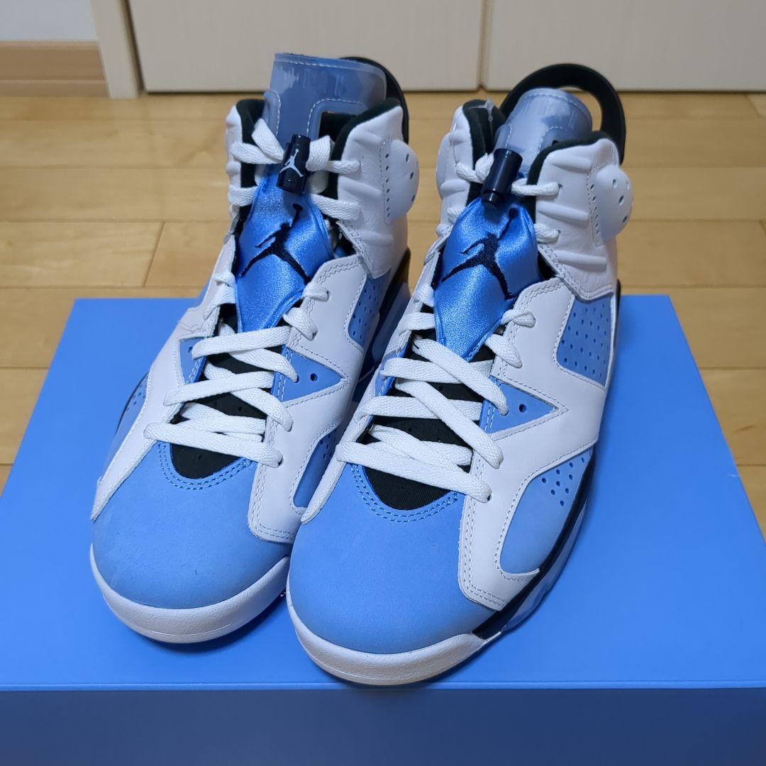 Nike】UNCカラーのAir Jordan 6 Retro “University Blue”が国内3
