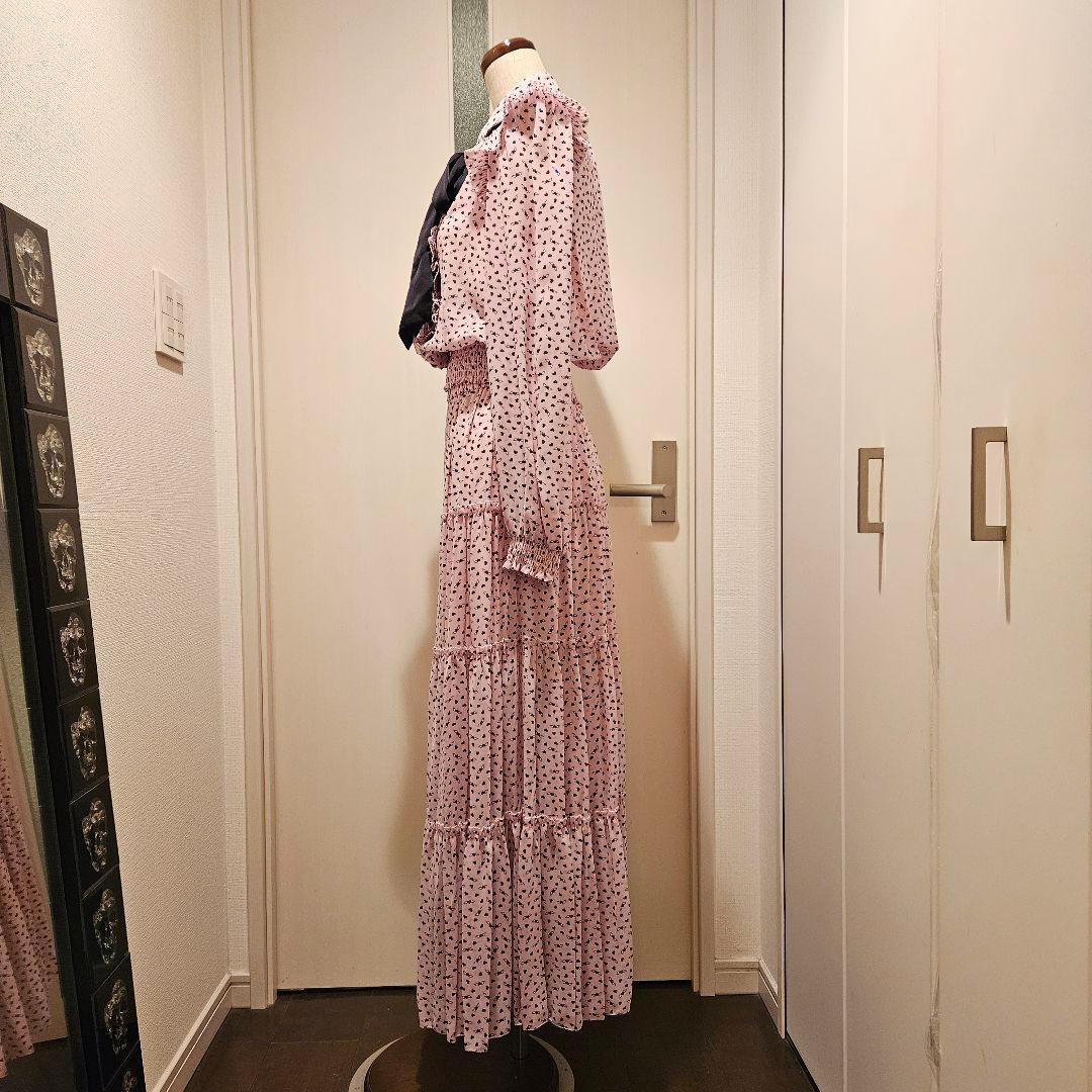 DSC ハート× ウィングボウタイリボンブラウススカートセットアップ