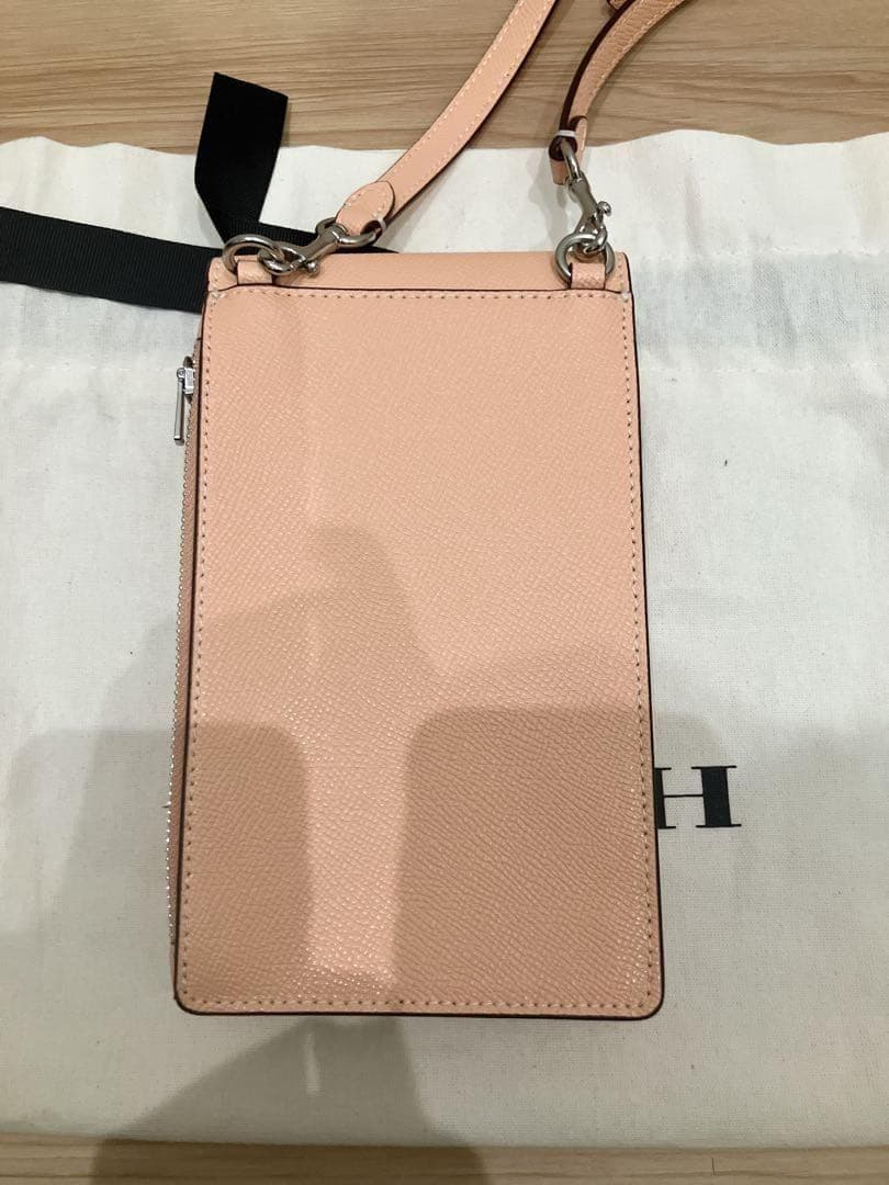 【極美品】COACH コーチ ショルダーバッグ　クロスボディ ピンク　保存袋付き_2