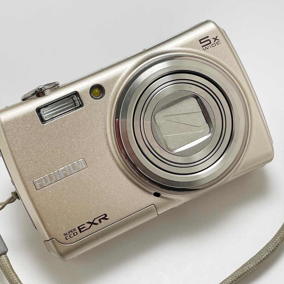 フジ FUJIFILM FINEPIX F200 EXR シャンパンゴールド