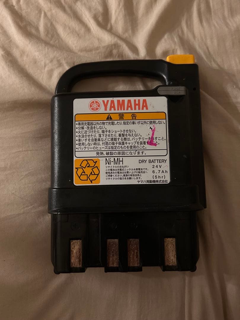 YAMAHA ニッケル水素バッテリー 24V 6.7Ah JW82