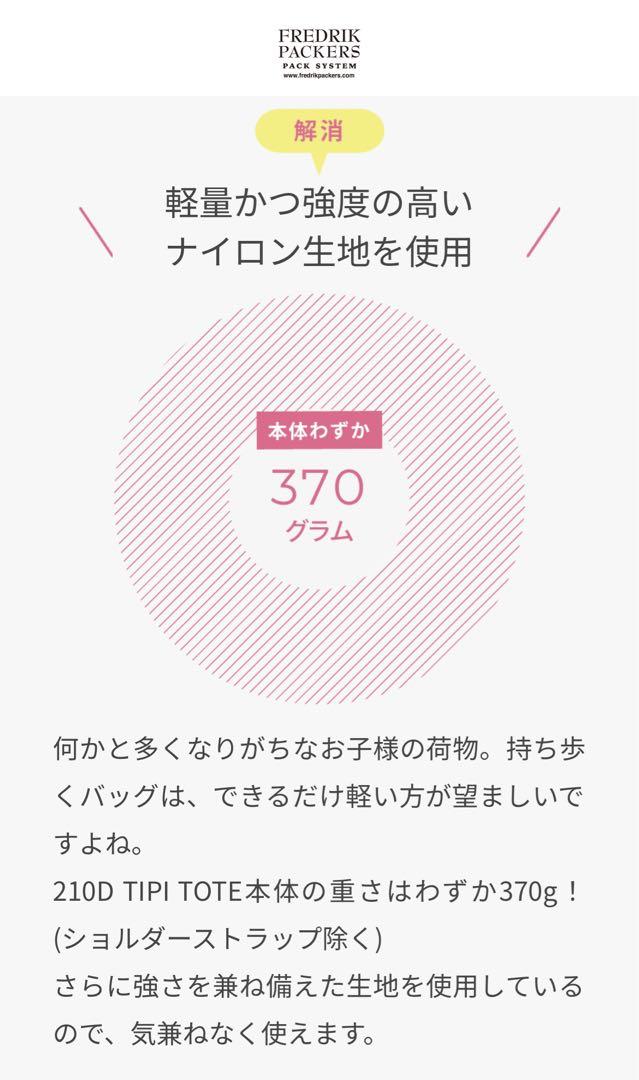 フレドリックパッカーズ　TIPI TOTE