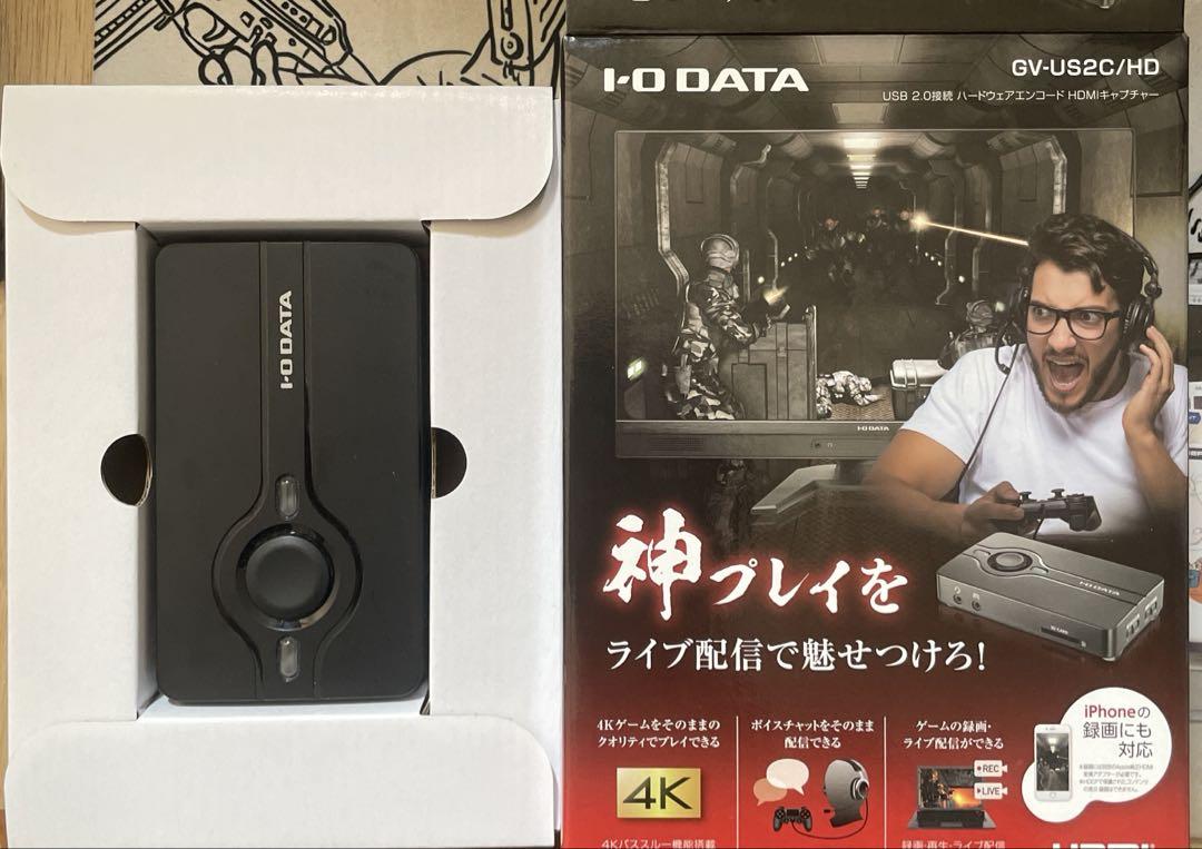 I・O DATA GV-US2C/HD キャプチャーボード HDMI