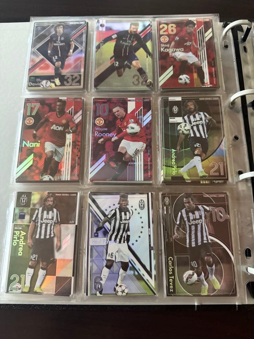 サッカーカード　パニーニ