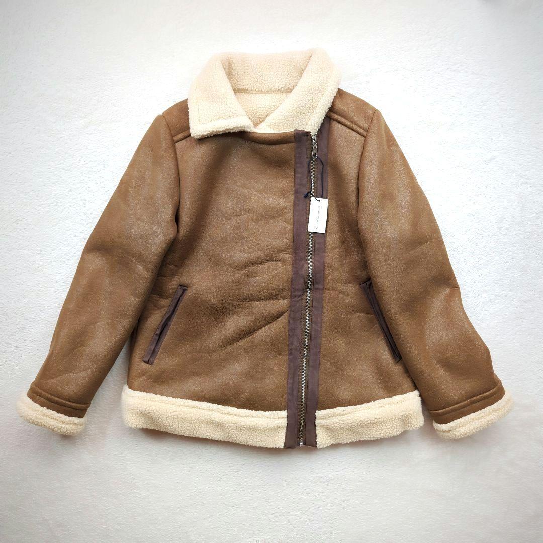 【未使用品】ガリャルダガランテ フェイクムートンジャケット フリー