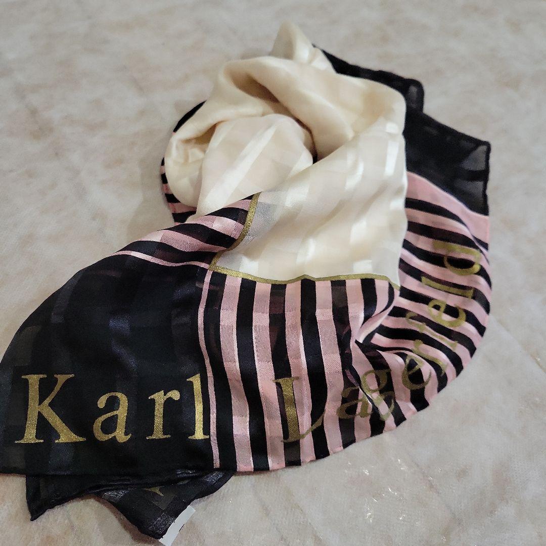 Karl Lagerfeld カールラガーフェルド スカーフ - メルカリ