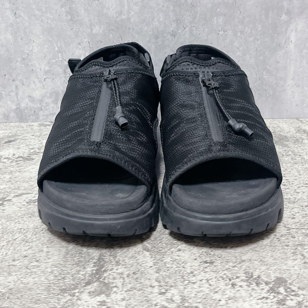 【SHAKA】COACHELLA EX ジッパー付きサンダル　27.0cm 黒