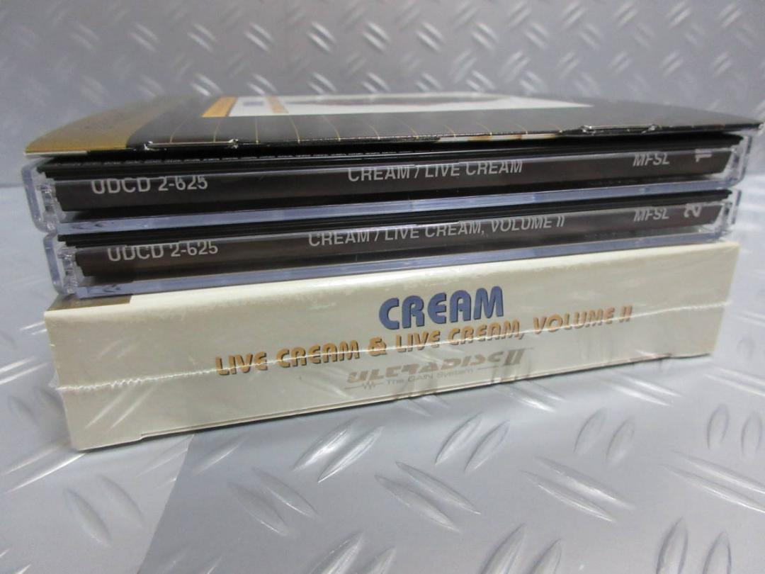 ★CREAM /LIVE CREAM & Ⅱ★クリーム◇MFSL◇GOLD CD