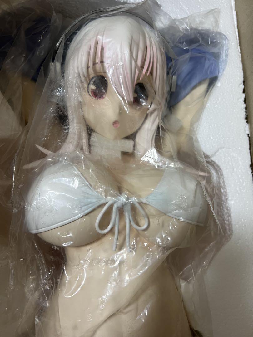 サ*ェ様 レア品　すーぱーそに子　1/2サイズ　ポリレジンフィギュア☆