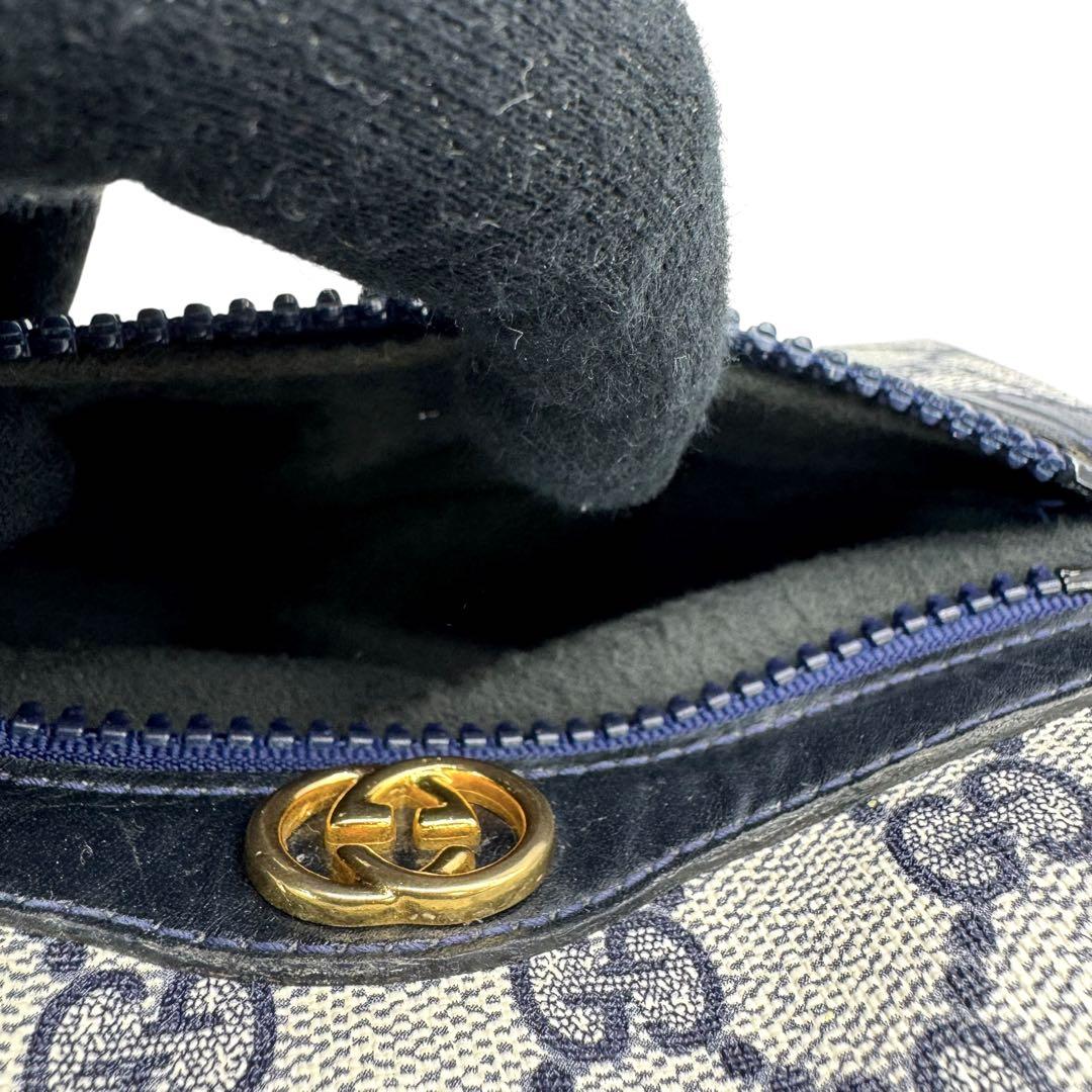 極美品 GUCCI オールドグッチ シェリーライン ミニ ショルダーバッグ