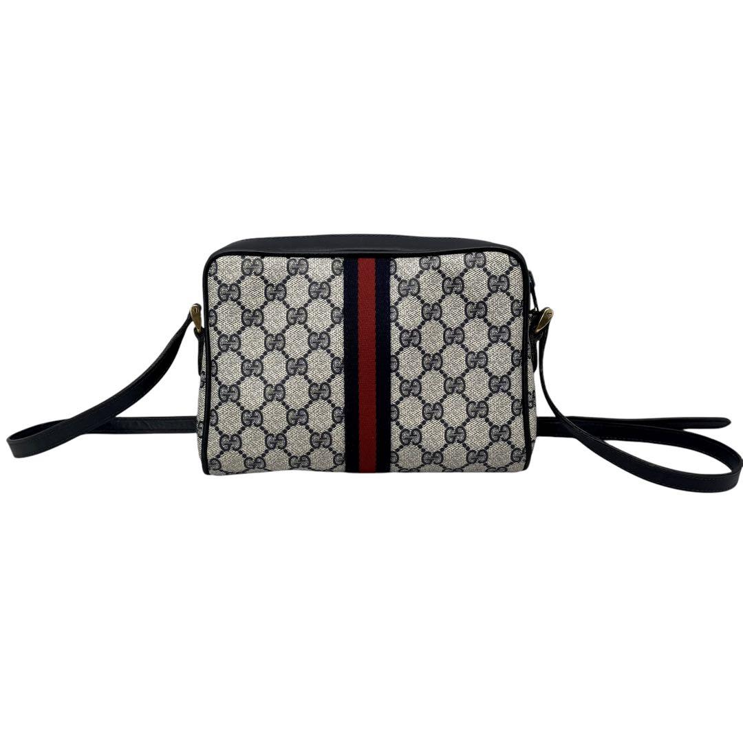 極美品 GUCCI オールドグッチ シェリーライン ミニ ショルダーバッグ
