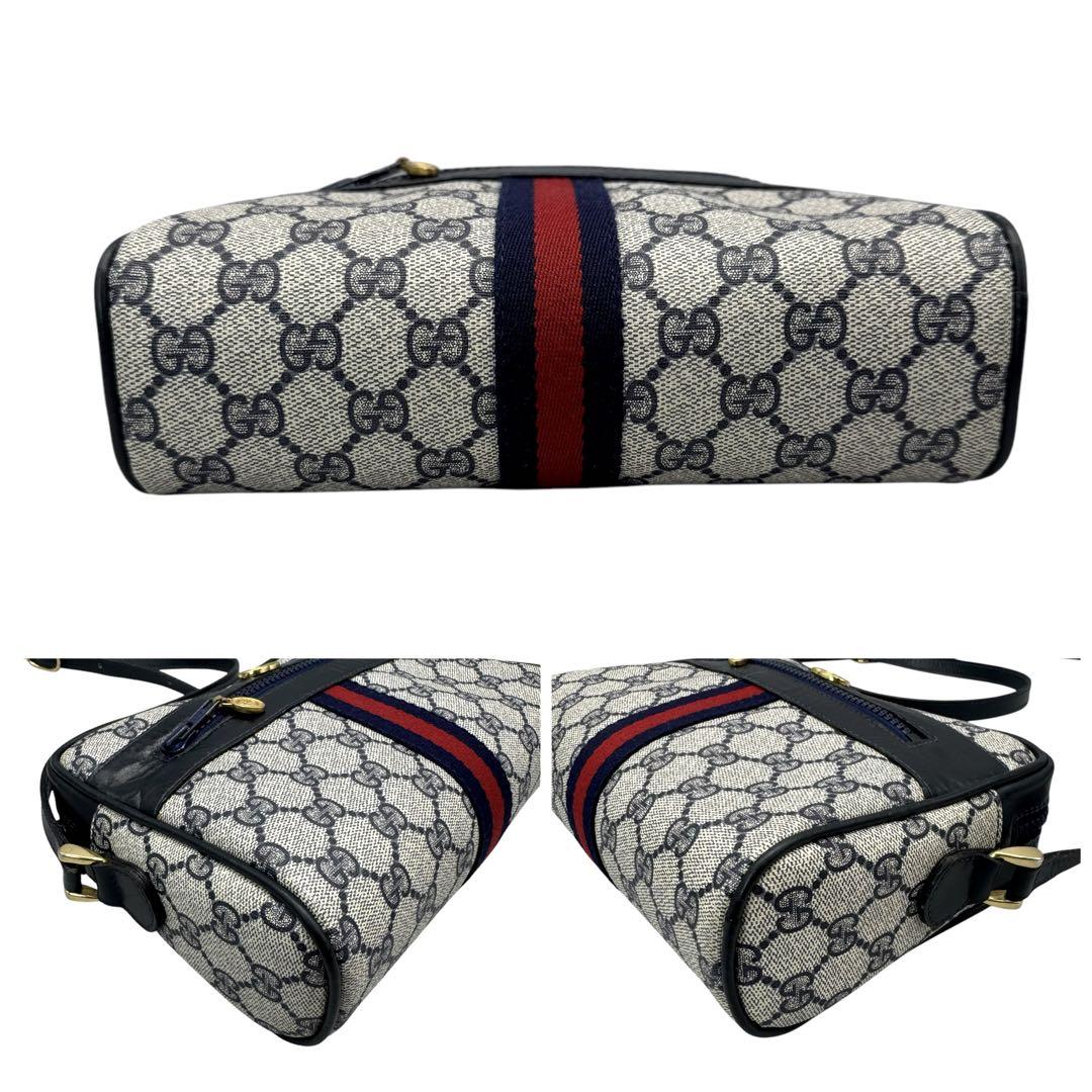 極美品 GUCCI オールドグッチ シェリーライン ミニ ショルダーバッグ