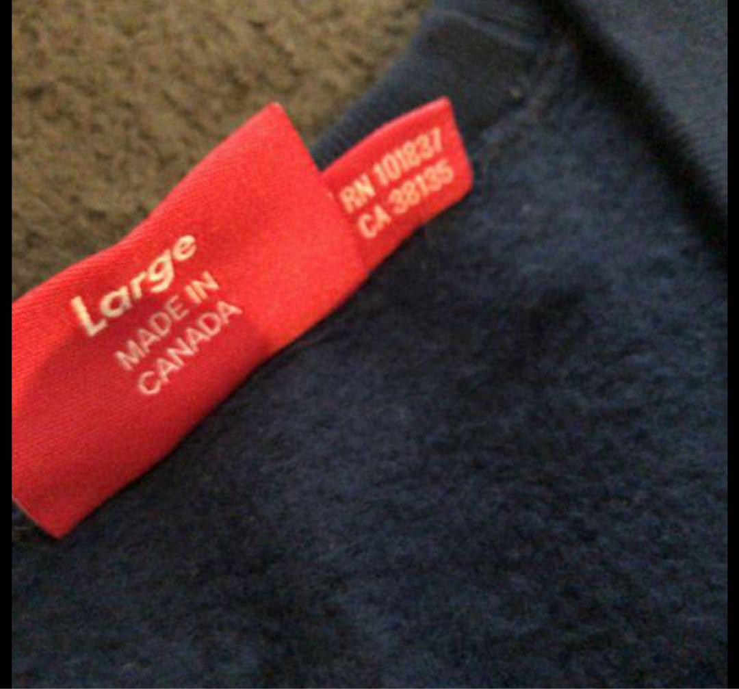 Supreme Small Box Crewneck ネイビー